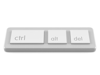 Mini keyboard ctr alt del