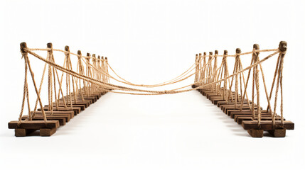 Fototapeta premium Rope bridge