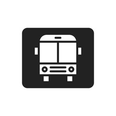 Transport icons - bus icon