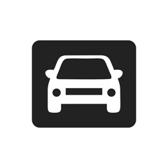 Transport icons - car icon