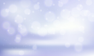 Obraz premium Vector blue bokeh textured plain product background