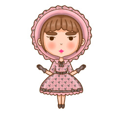 cute style decorative character stickers