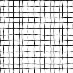 mesh seamless pattern isolated on transparent background, PNG, Ai generate. 