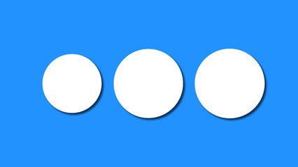 Creative circles sizing loading animation for social media, apps, websites.Futuristic unique loading starting boot motion graphic for computers, cyberspace, internet, download and upload. Loopable bg.