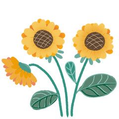 sunflower  elements