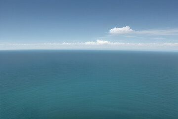 Obraz premium blue sky and sea