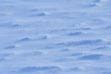Flat field in winter, Kushiro, Hokkaido