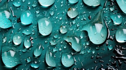 Rain Drops Frozen Water Closeup Background, Flat Design Style, Pop Art , Wallpaper Pictures, Background Hd