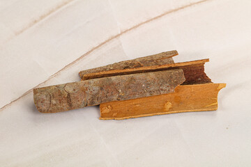 Natural wild organic cinnamon aroma