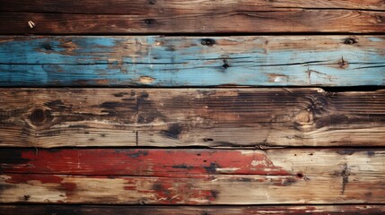 Empty Old Wood Plank Wall 3D, Flat Design Style, Pop Art , Wallpaper Pictures, Background Hd