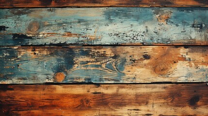 Empty Old Wood Plank Wall 3D, Flat Design Style, Pop Art , Wallpaper Pictures, Background Hd