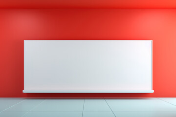 Fototapeta premium Captivating simplicity in an elegant minimalist mock up, hidden light, shadows and cozy background