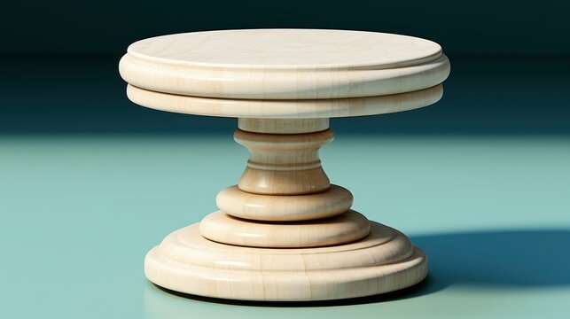 3D Background Wood Pedestal Podium, Flat Design Style, Pop Art , Wallpaper Pictures, Background Hd