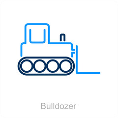 Obraz premium Bulldozer