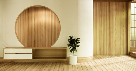 sofa and decoration japan on Modern room interior.
