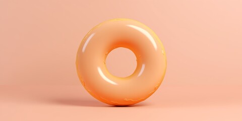 donut pattern glazed - obrazy, fototapety, plakaty