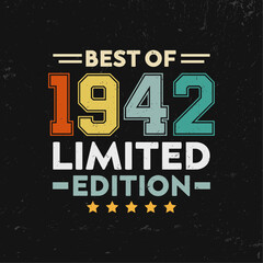Best of 1942 Limited edition T-shirt