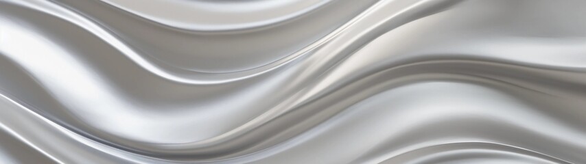 Fototapeta premium Metallic Flow - liquid metal