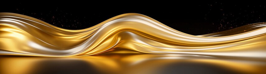 Metallic Flow - liquid metal