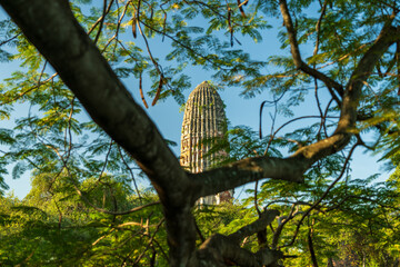 Wat Phra Ram in sunrise light