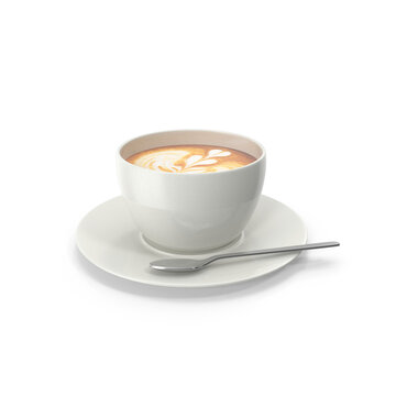3D Cup Of Latte