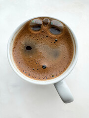 cup of Turkish or greek coffee