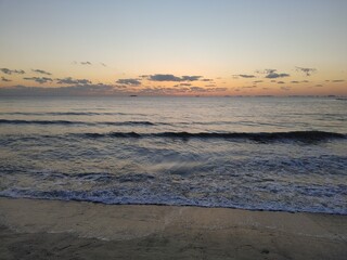 바다의 일출, 일몰