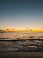 바다의 일출, 일몰