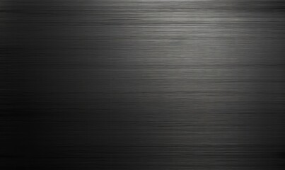 black dark gray brushed metal, polished aluminum steel grunge texture background, Generative AI  - obrazy, fototapety, plakaty