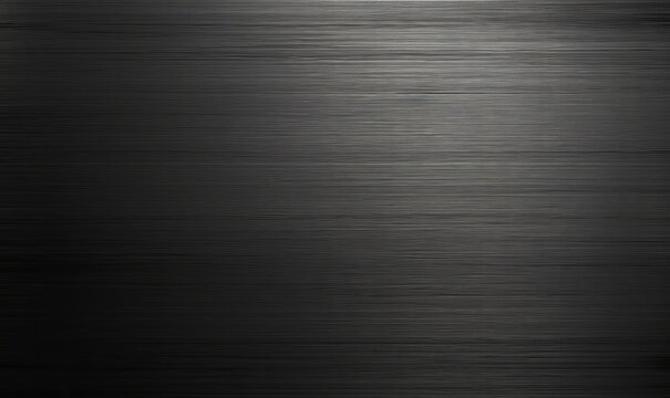 black dark gray brushed metal, polished aluminum steel grunge texture background, Generative AI 