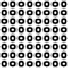 Wallpaper with Seamless repeating pattern.  Black and white pattern . Abstract background. Monochrome texture  for web page, textures, card, poster, fabric, textile.