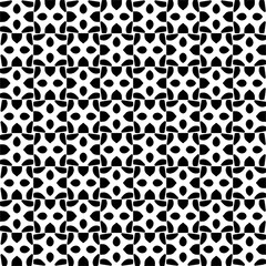 Wallpaper with Seamless repeating pattern.  Black and white pattern . Abstract background. Monochrome texture  for web page, textures, card, poster, fabric, textile.