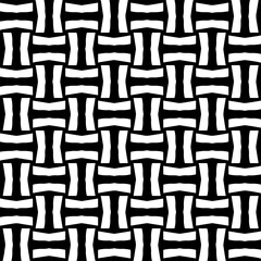 Wallpaper with Seamless repeating pattern.  Black and white pattern . Abstract background. Monochrome texture  for web page, textures, card, poster, fabric, textile.