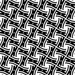 Wallpaper with Seamless repeating pattern.  Black and white pattern . Abstract background. Monochrome texture  for web page, textures, card, poster, fabric, textile.