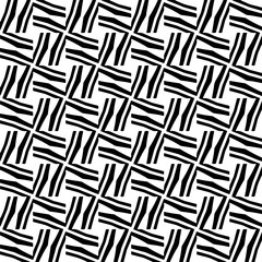 Wallpaper with Seamless repeating pattern.  Black and white pattern . Abstract background. Monochrome texture  for web page, textures, card, poster, fabric, textile.
