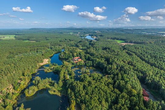 Sonniger Oktobertag nahe der Mandlesm&uuml;hle bei Pleinfeld am Brombachsee 