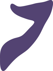 Map of Somalia. Country map silhouette vector illustration