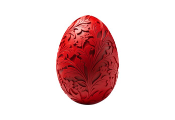 Fototapeta premium red easter egg
