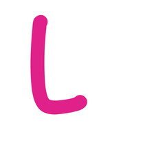 Barbie Pink Font Aplhabet