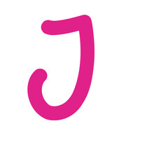 Barbie Pink Font Aplhabet