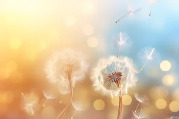 Kussenhoes dandelion in the wind © Sameer designz