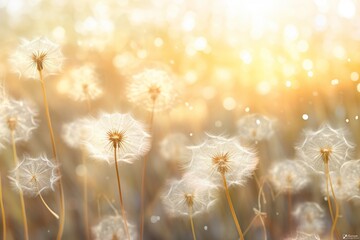 dandelion in the wind