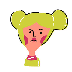 Playful Abstract Face Set