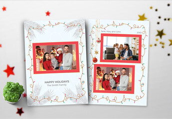 Christmas Family Greeting Card