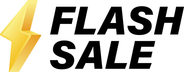 3D Gold flash sale thunder badge