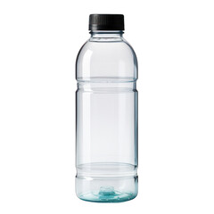 Water Bottle Isolated on Transparent or White Background, PNG