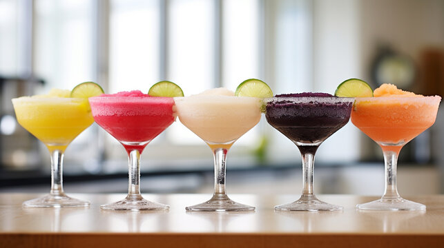 cocktail with fruits HD 8K wallpaper Stock Photographic Image 