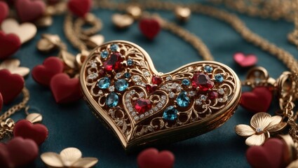 heart shaped pendant