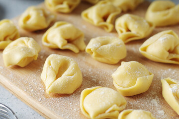Tortellini - dumplings typical dish from Italian cuisine