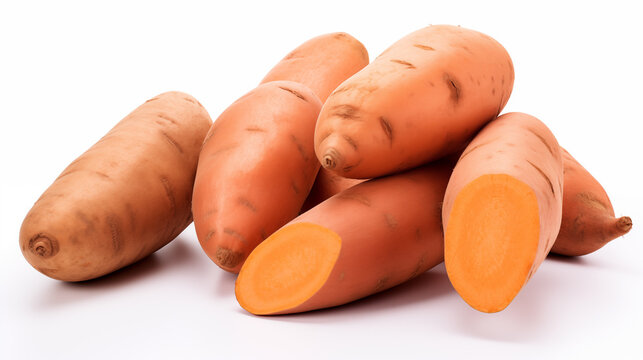 fresh sweet potato pictures
